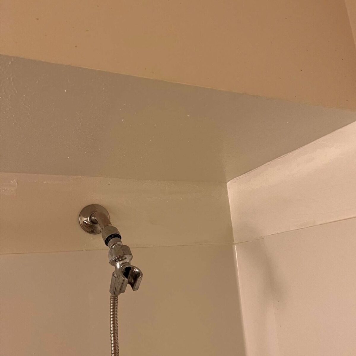 Shower After being painted